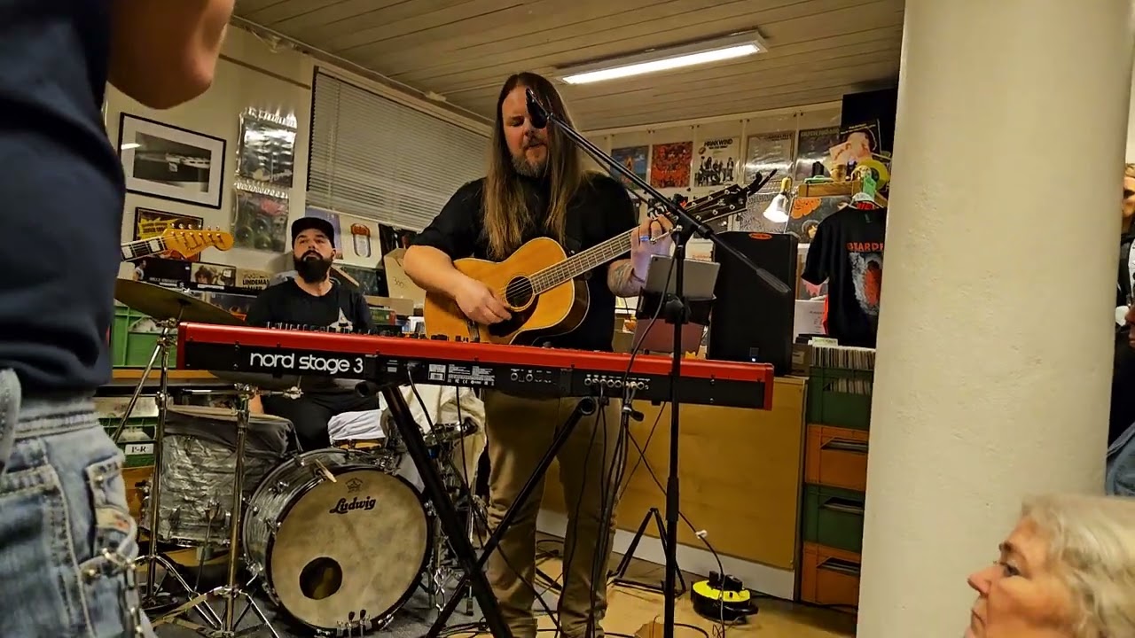 Beardfish - Out in the Open (Live @ Open Mind record store in Uppsala, Sweden 25/10-2024)