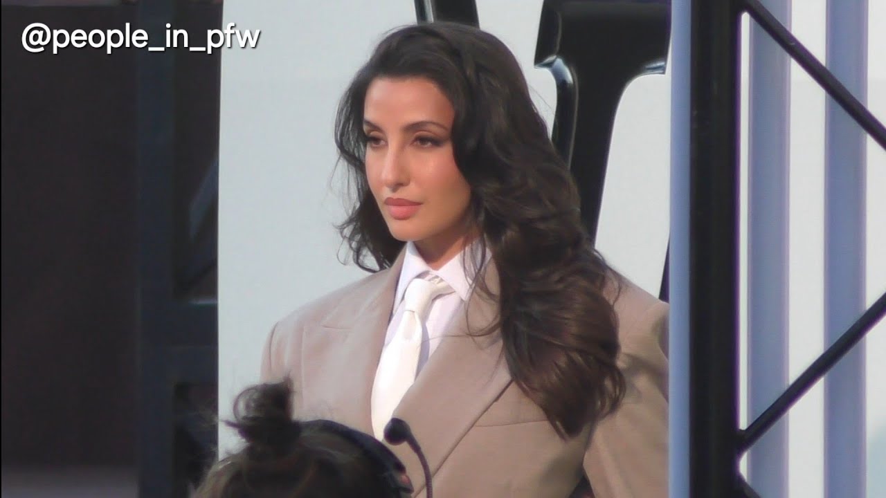 Nora Fatehi - Louis Vuitton Menswear Spring/Summer 2026 fashion show in Paris - 24.06.2025