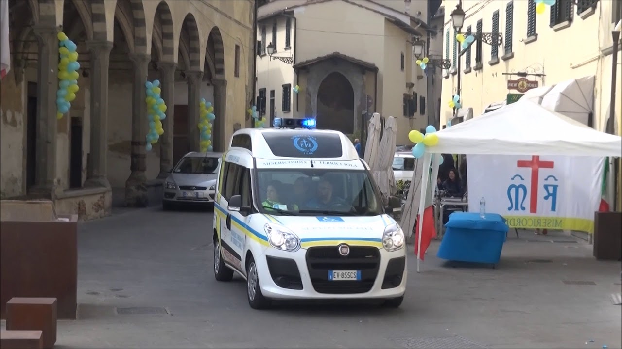 Inaugurazione Nuova Ambulanza Misericordia Lastra a Signa - 2017