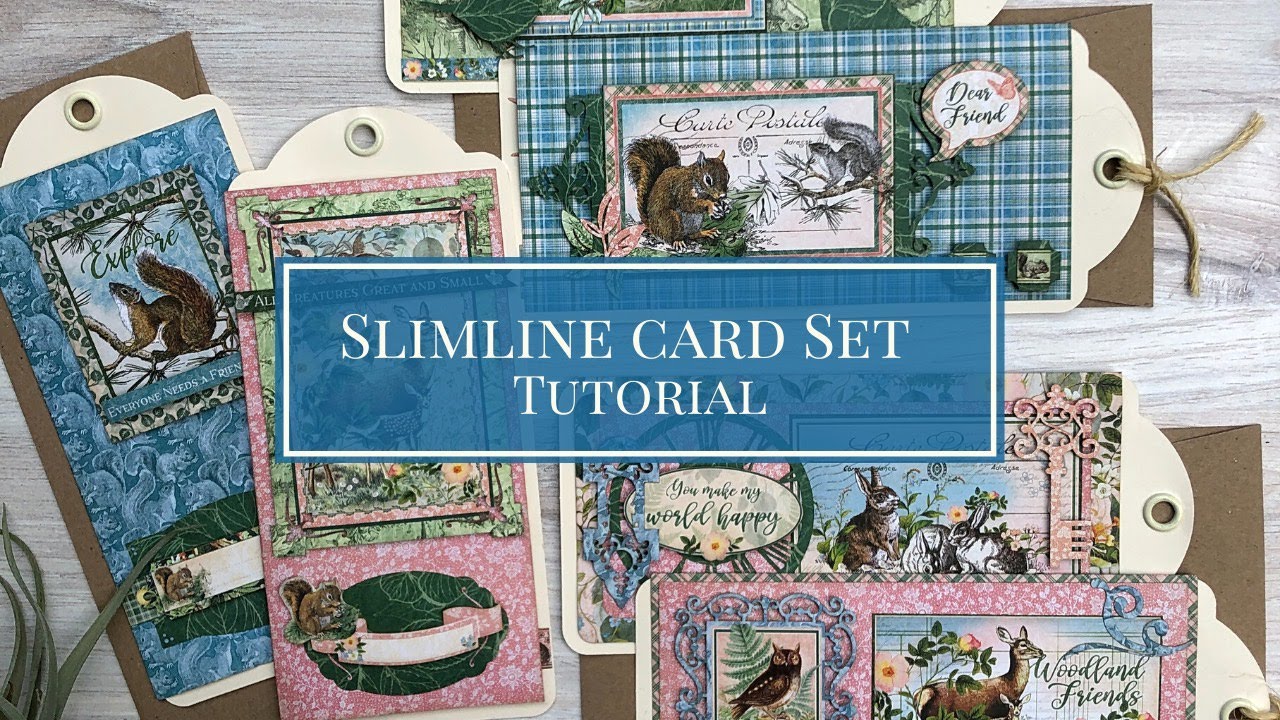 Slimline Card Set Tutorial