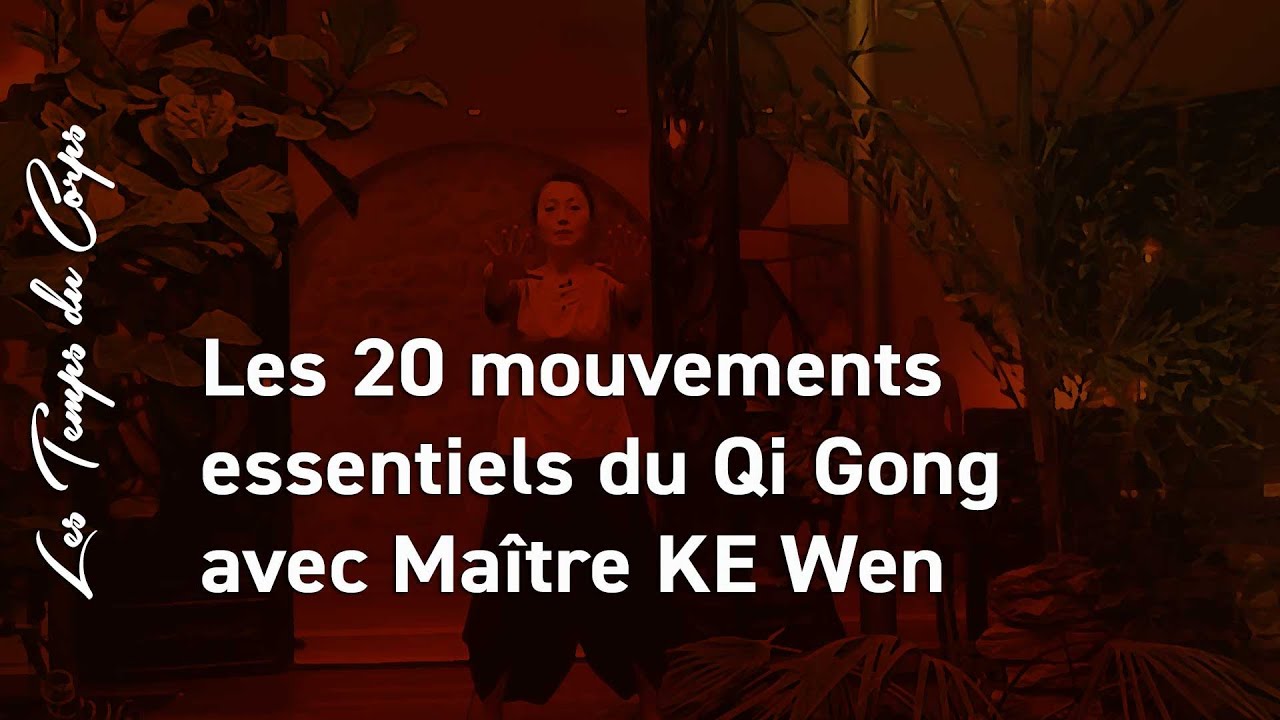 Maître KE Wen, les 20 mouvements essentiels du Qi Gong