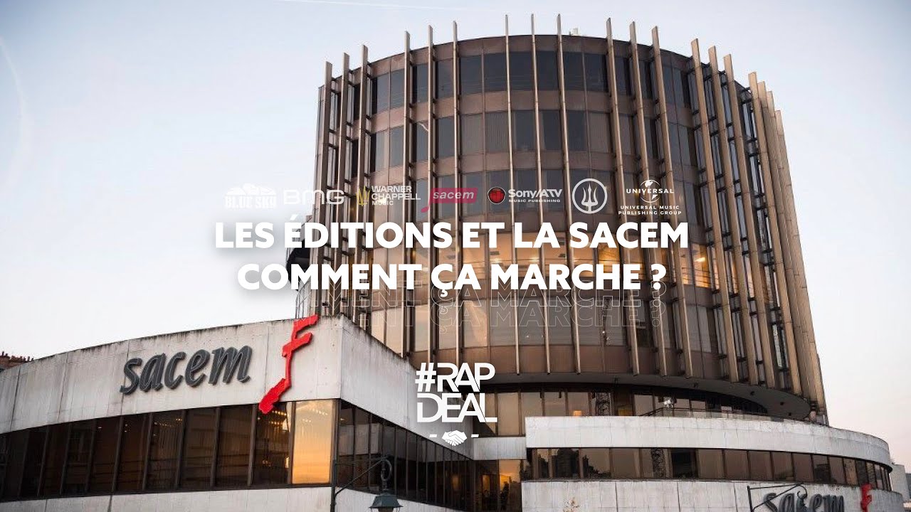 #RapDeal : Les éditions et la SACEM, comment ça marche ? | 135 MÉDIA (avec Le Motif)