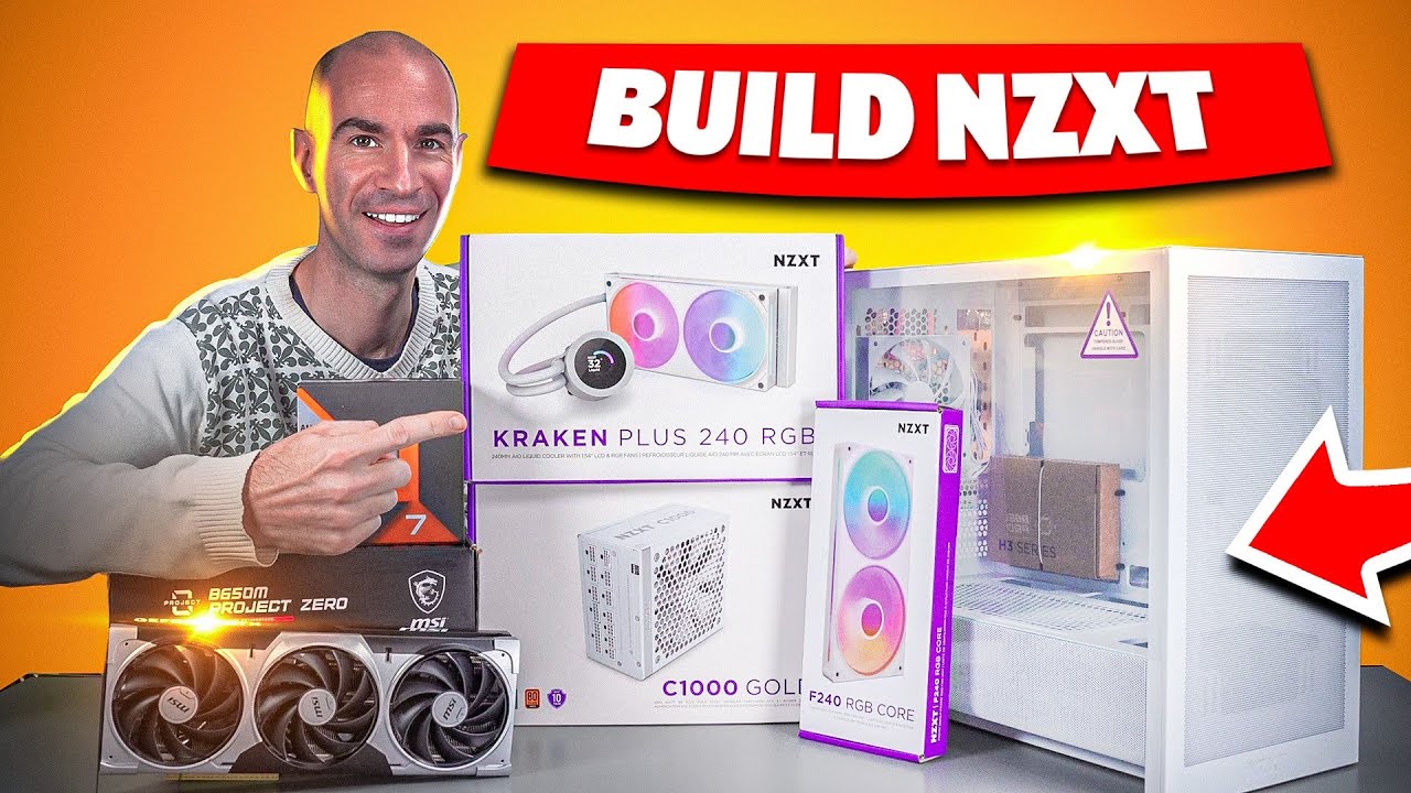 Build NZXT - Nouveautés 2025 ! H3 Flow , Kraken Plus