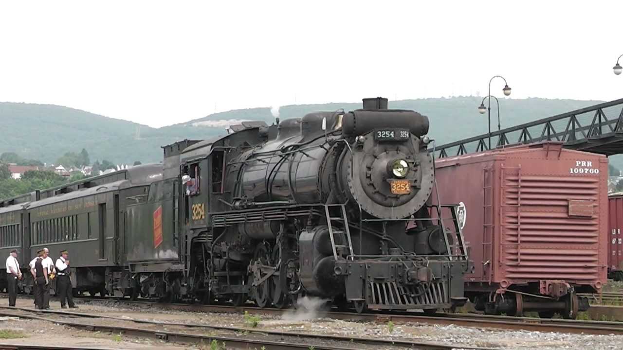 Before the Storm: Steamtown Yard Operations (With CN #3254 and NKP #514)