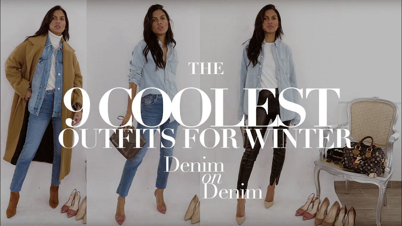 The 9 Coolest Denim Outfits 2021Trends  | MARIA TERESA LOPEZ