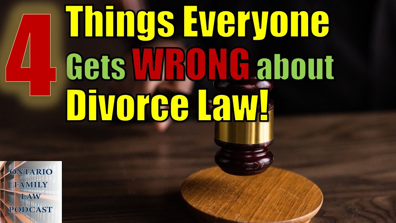 4 Things Everyone Gets Wrong About Divorce Law (but shares as true on the internet)