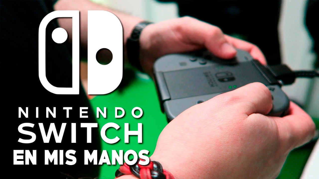 ¡¡Nintendo Switch en mis manos!!