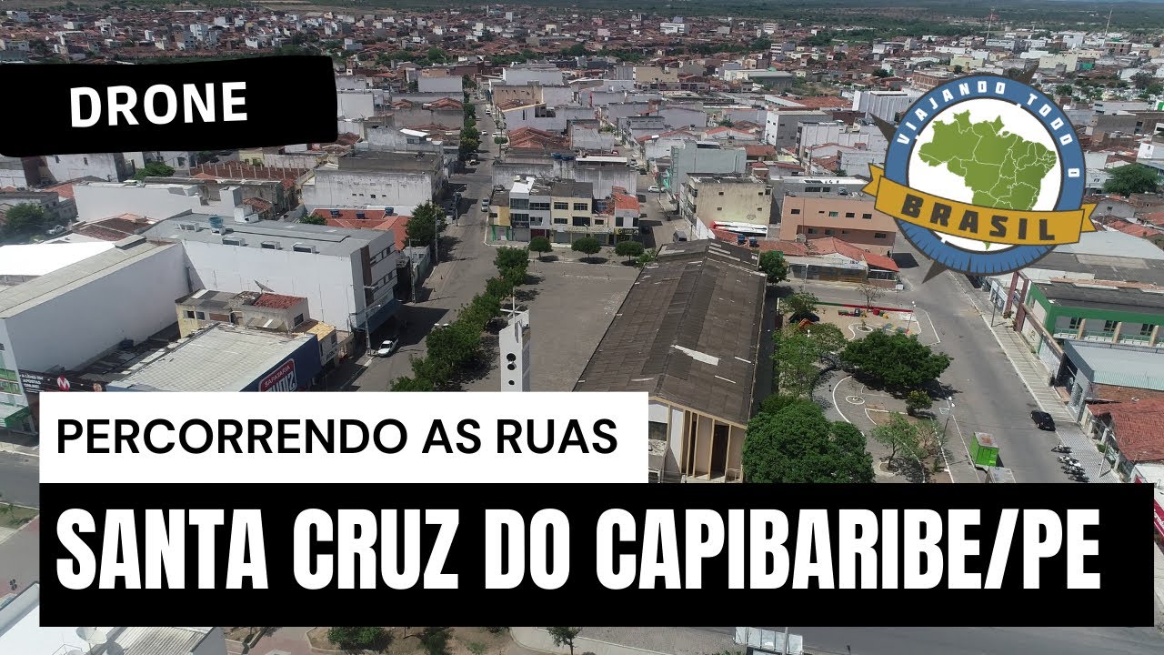 Santa Cruz do Capibaribe/PE - Drone - Viajando Todo o Brasil