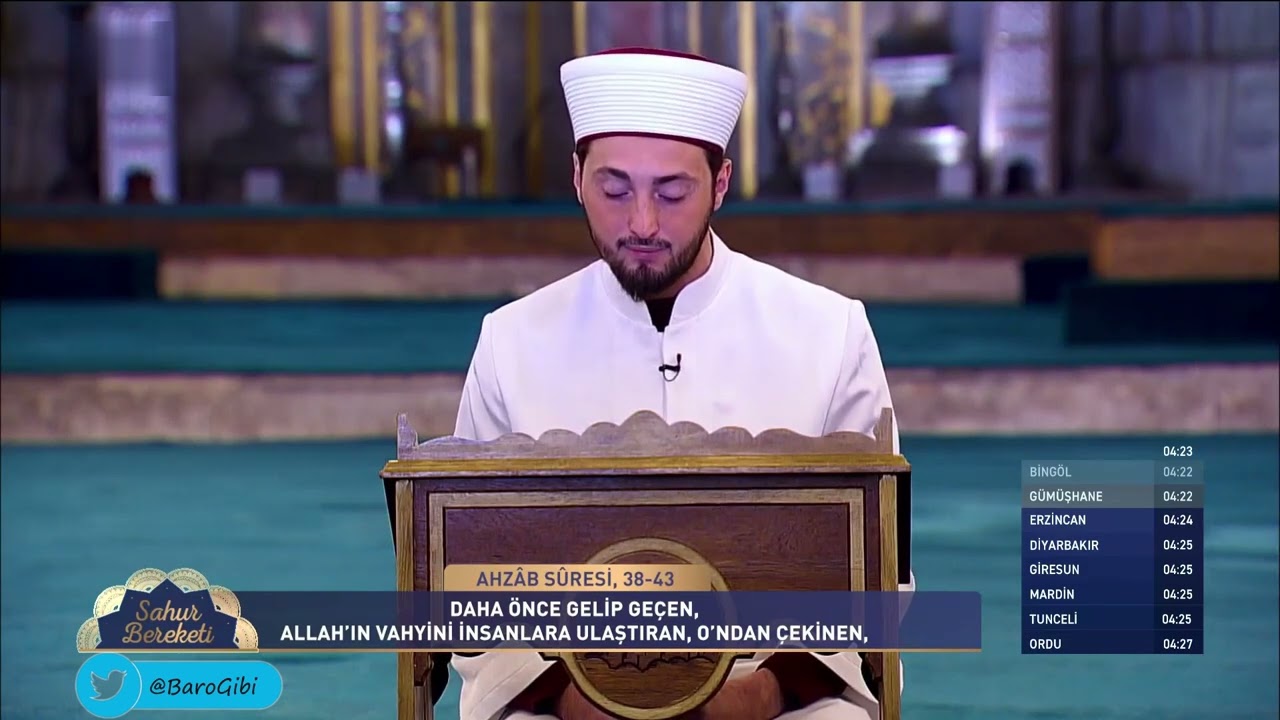 Selman Kızmaz - Ahzab Süresi 38-43 (Sahur Bereketi 16. Bölüm) (7 Nisan 2023)