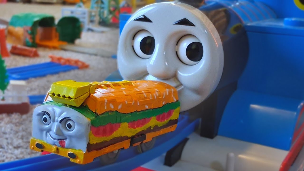 TOMY/TrackMaster Diesel 10 Burger (gets eaten by giant thomas i guess!)