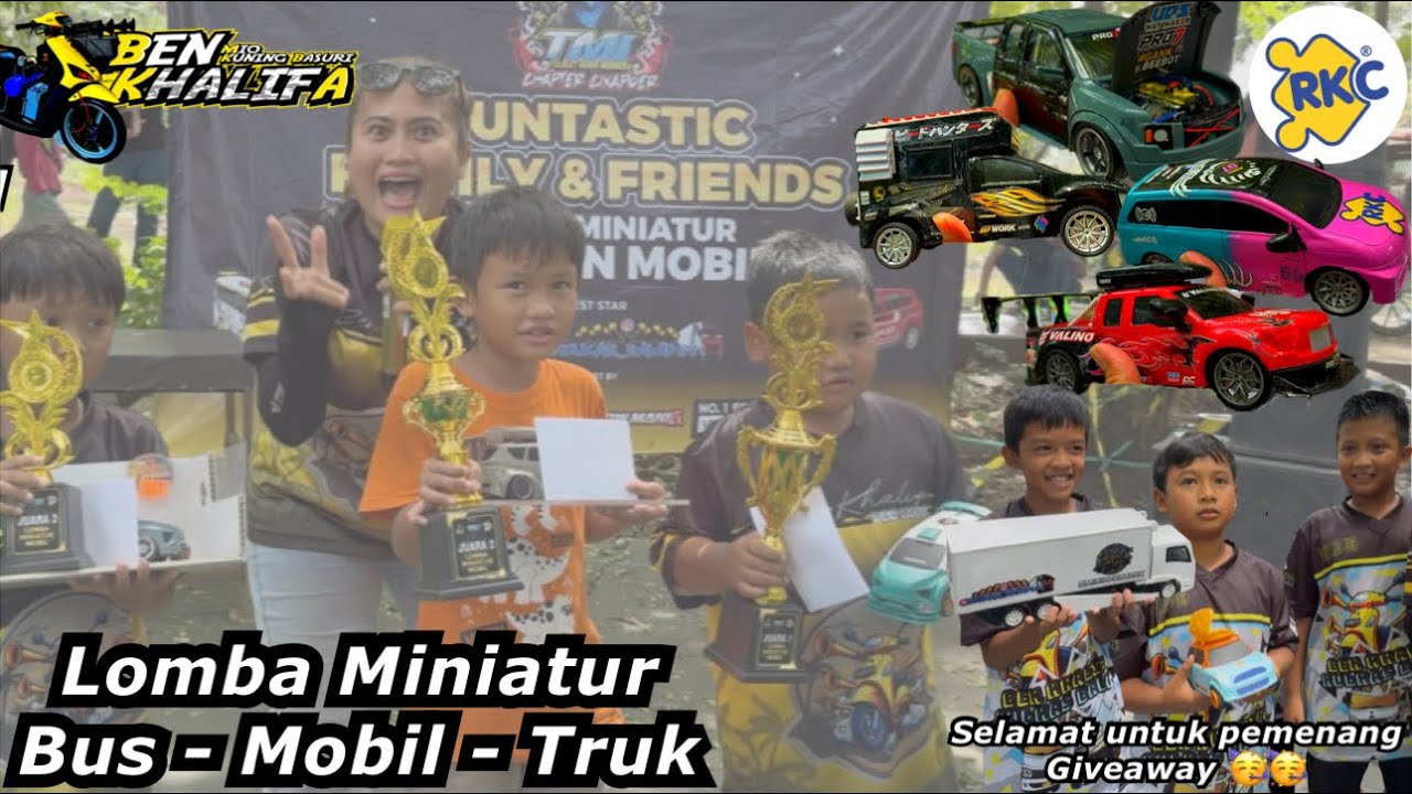 PERDANA LOMBA MINIATUR MOBIL RKC‼OTW TRENDING MINIATUR 2026🔥🔥