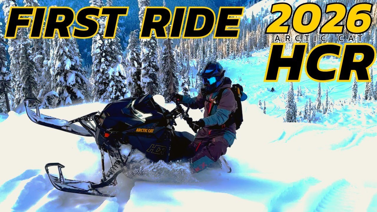 Arctic Cat HCR 858 2026 года: ПЕРВАЯ ПОЕЗДКА в этом сезоне! | Polaris RMK сломался