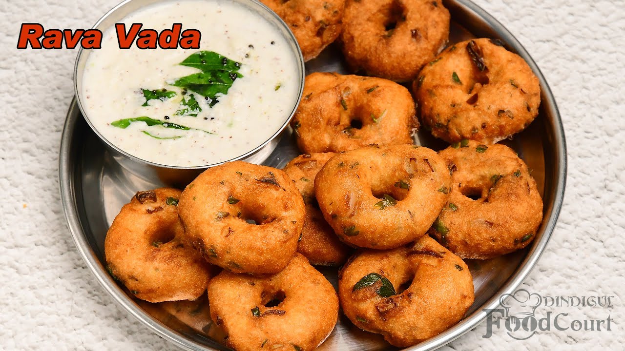 Instant Rava Vada Recipe/ Crispy Rava Vada/ Sooji Vada/ Evening Snacks