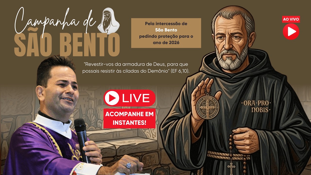 Santa Missa - Campanha de São Bento - 13-03-2026