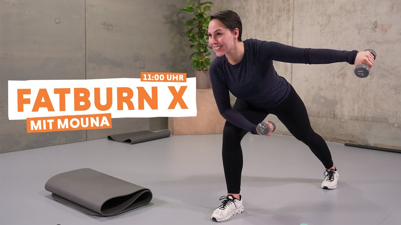 fatburn x mit Mouna | FitX-Kurse für zu Hause | classx at home