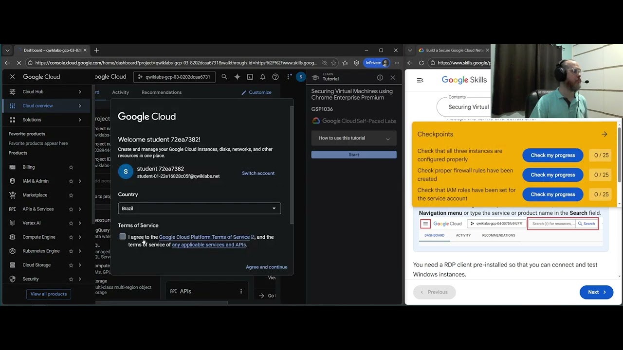Google Arcade Brasil - Securing Virtual Machines using Chrome Enterprise Premium - GSP1036