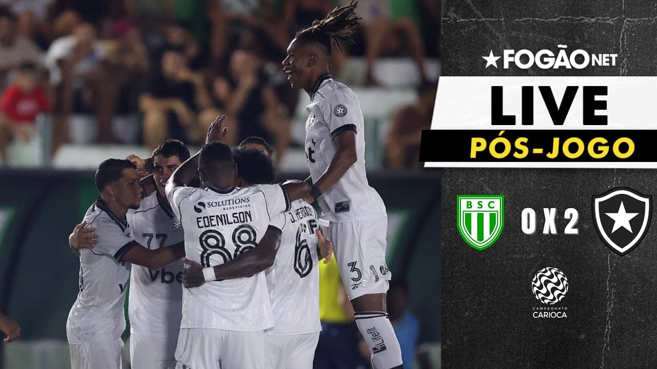 FOGÃONET LIVE: BOAVISTA 0X2 BOTAFOGO (PÓS-JOGO) | JOGO DE IDA DA SEMIFINAL DA TAÇA RIO