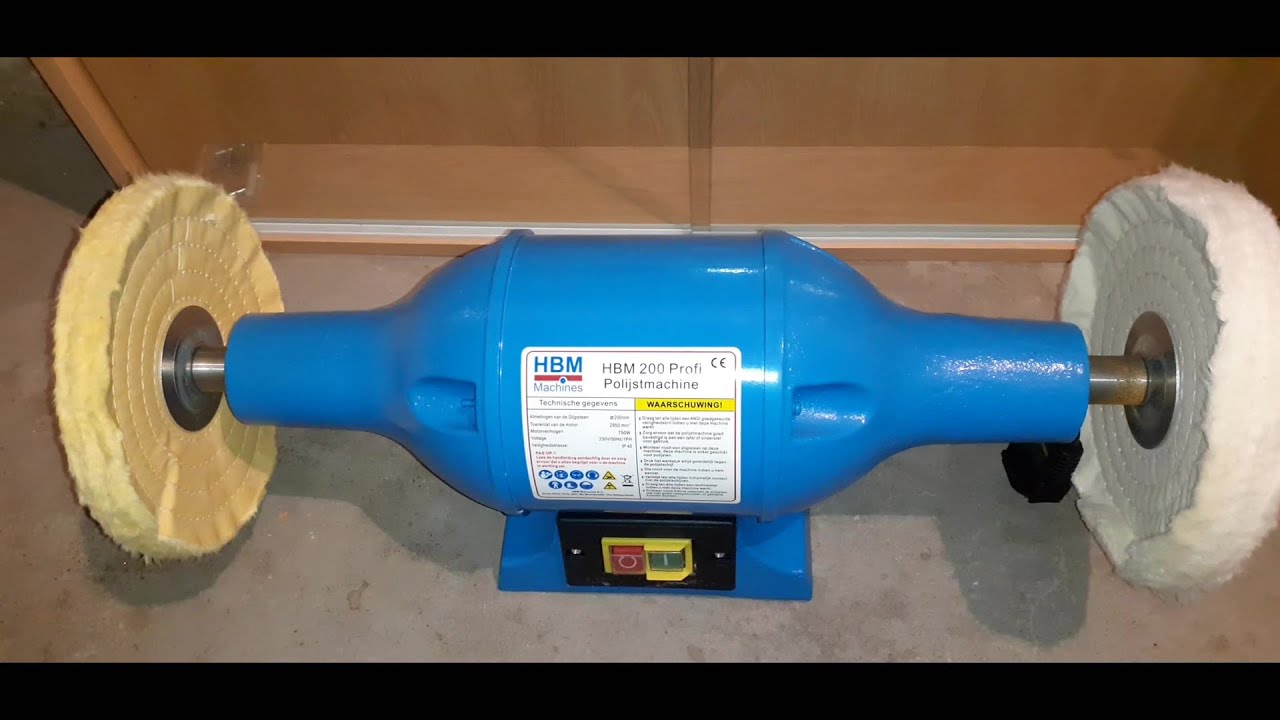 TEST POLISHING MACHINE HBM 200 + HBM METAL POLISHING PASTE + TEST N1 ALUMINIUM!