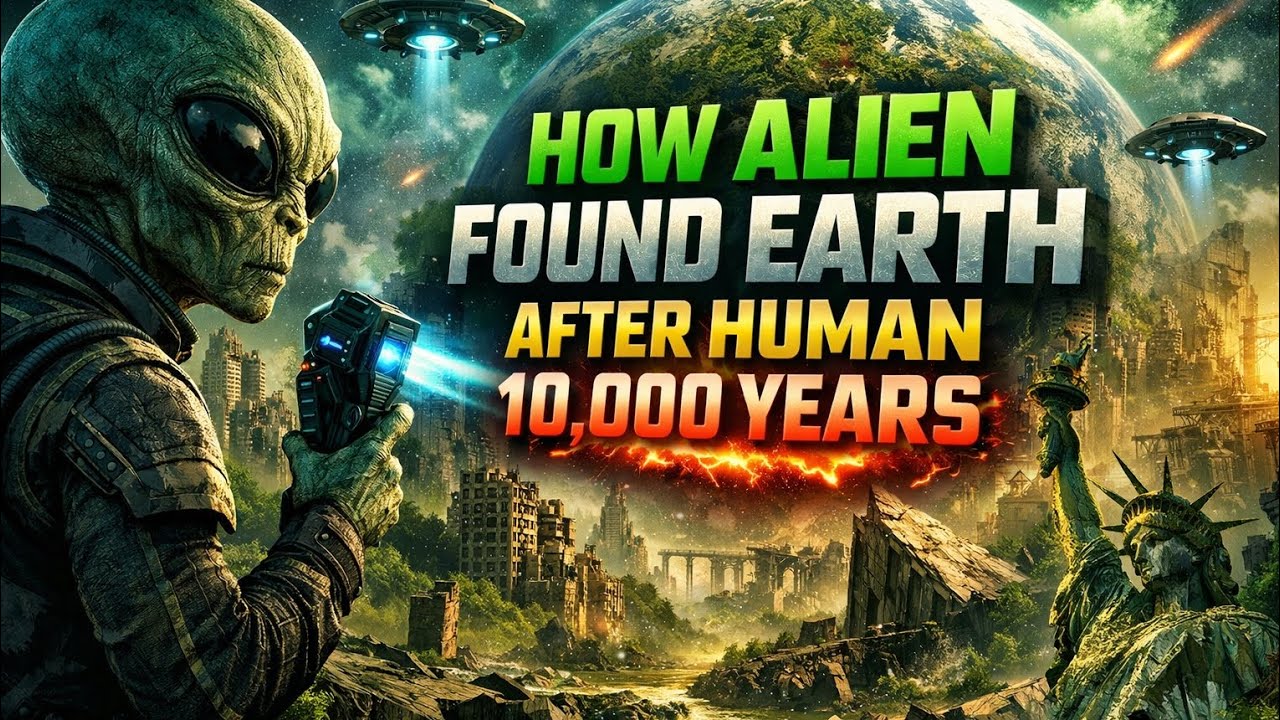 How Alien found earth after human 10000 years by Xeno Scans 