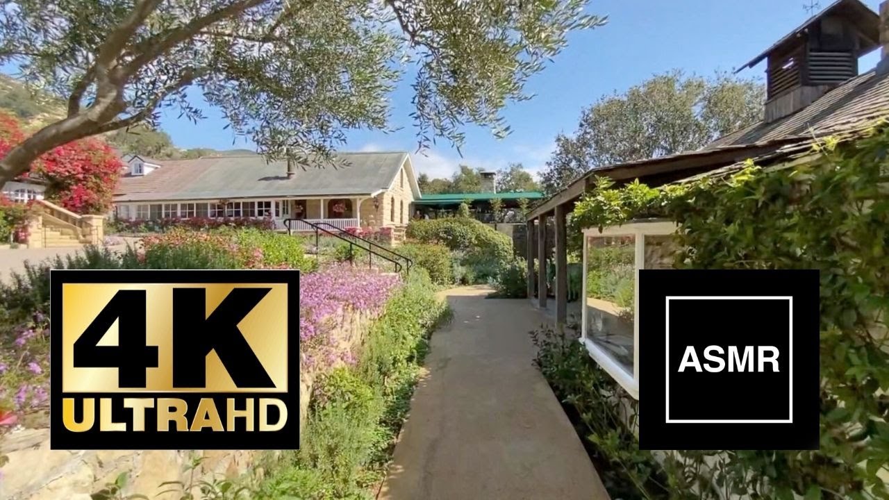SAN YSIDRO RANCH -  MONTECITO - 4K/ASMR WALK THROUGH