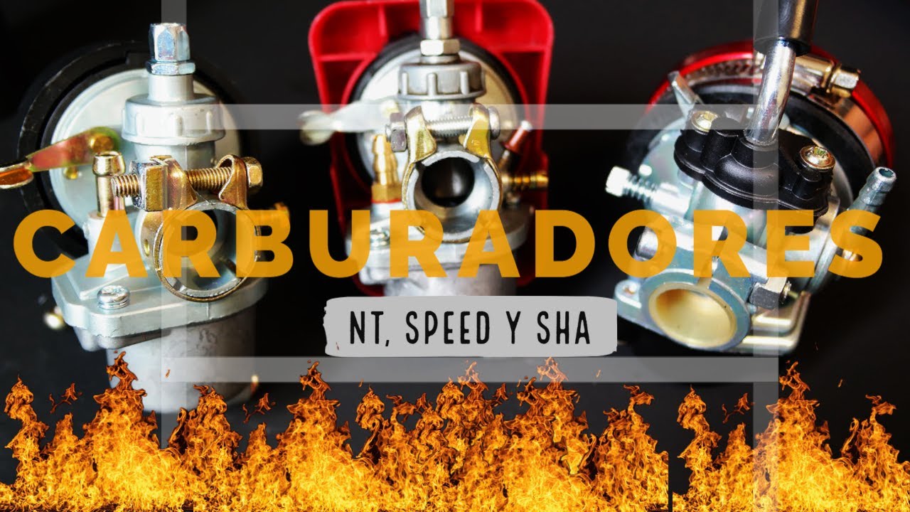 Como son los Carburadores de bicimoto/ Análisis de estructuras/ NT, SPEED, SHA