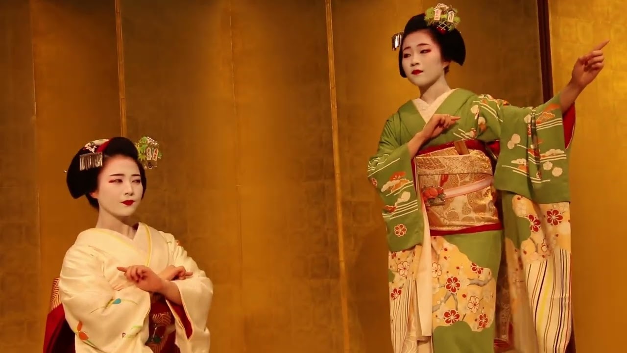 祇園甲部舞妓の舞　演目.東山名所