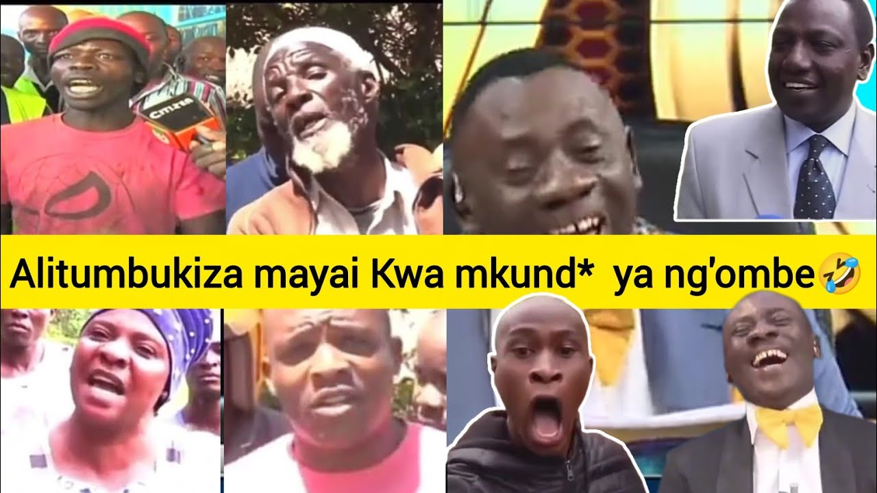 Best Kenyan eye witness moments (Part 9) Ng'ombe ilizaa mayai😂😂 | #kenyanews