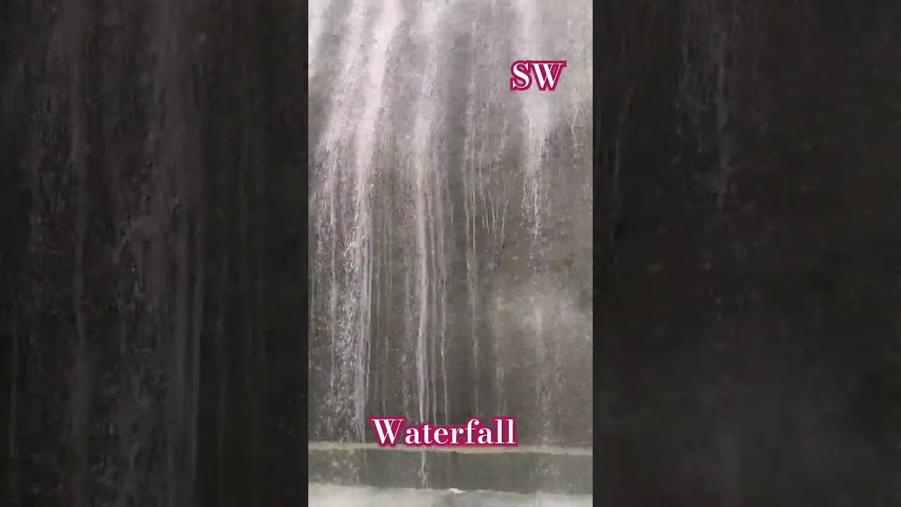 Waterfall - Man-made #waterfall #manmadewaterfall