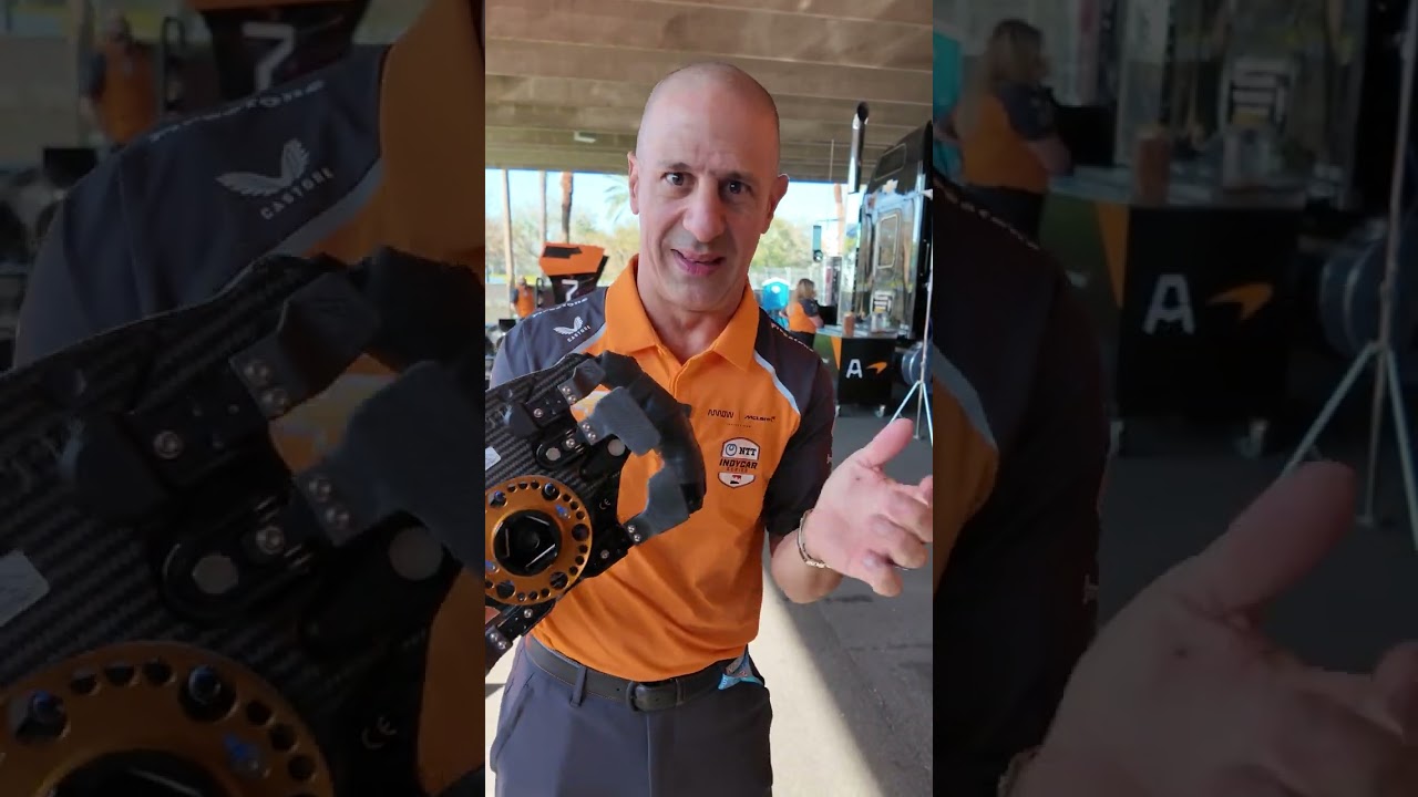Hands On With Tony Kanaan: Guide to an IndyCar Steering Wheel
