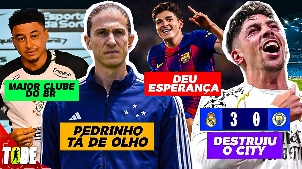 ÁLVAREZ DE SAÍDA PRO BARÇA?  l CRUZEIRO QUER F. LUÍS l VALVERDE HUMILHA CITY l LINGARD e+