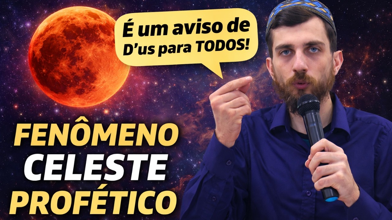 ALERTA: LUA DE SANGUE ALINHADA COM O CALENDÁRIO BÍBLICO - Sinal nos céus - ENTENDA