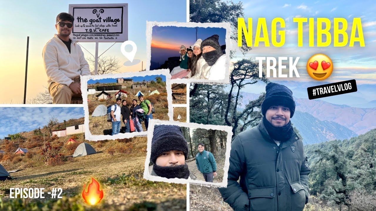 Reached Our Destination Nag Tibba For Trekking 😍 || Dangerous Road and Mountain || Sharma G vlogs