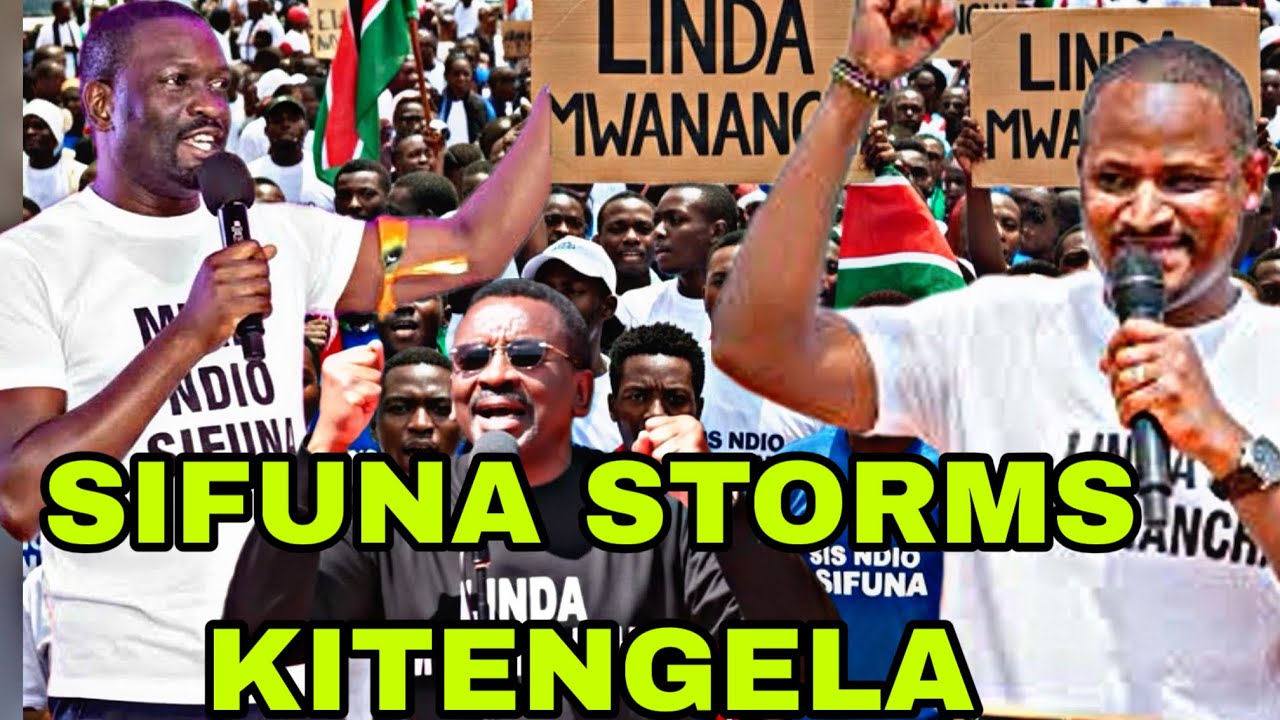 Shock! SIFUNA BURIES RUTO AS THOUSANDS SHOW UP IN KITENGELA :As Ruto Sends Police to Teargas People