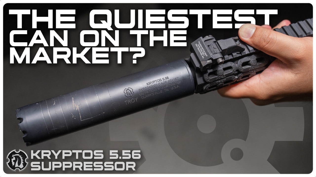 Новый подавитель рефлексов | Troy Industries Kryptos 5.56