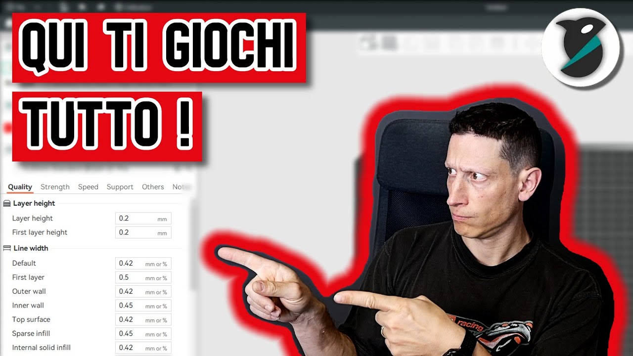 🧱 I parametri più importanti di tutti in Orca Slicer - Tab 
