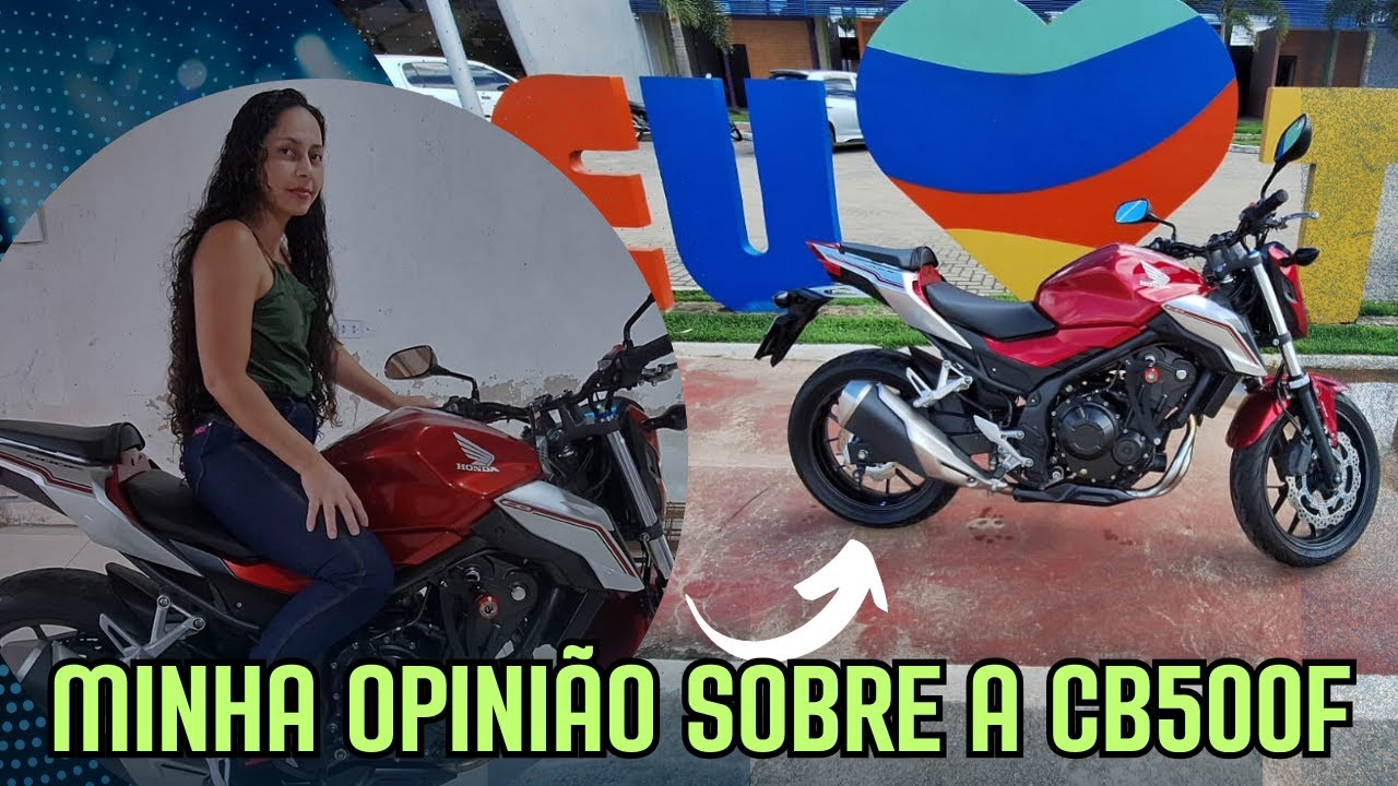 ✅️ OPINIÃO DA MINHA ESPOSA SOBRE A CB500F - FALANDO SOBRE AS CARACTERÍSTICAS DA CB500F 