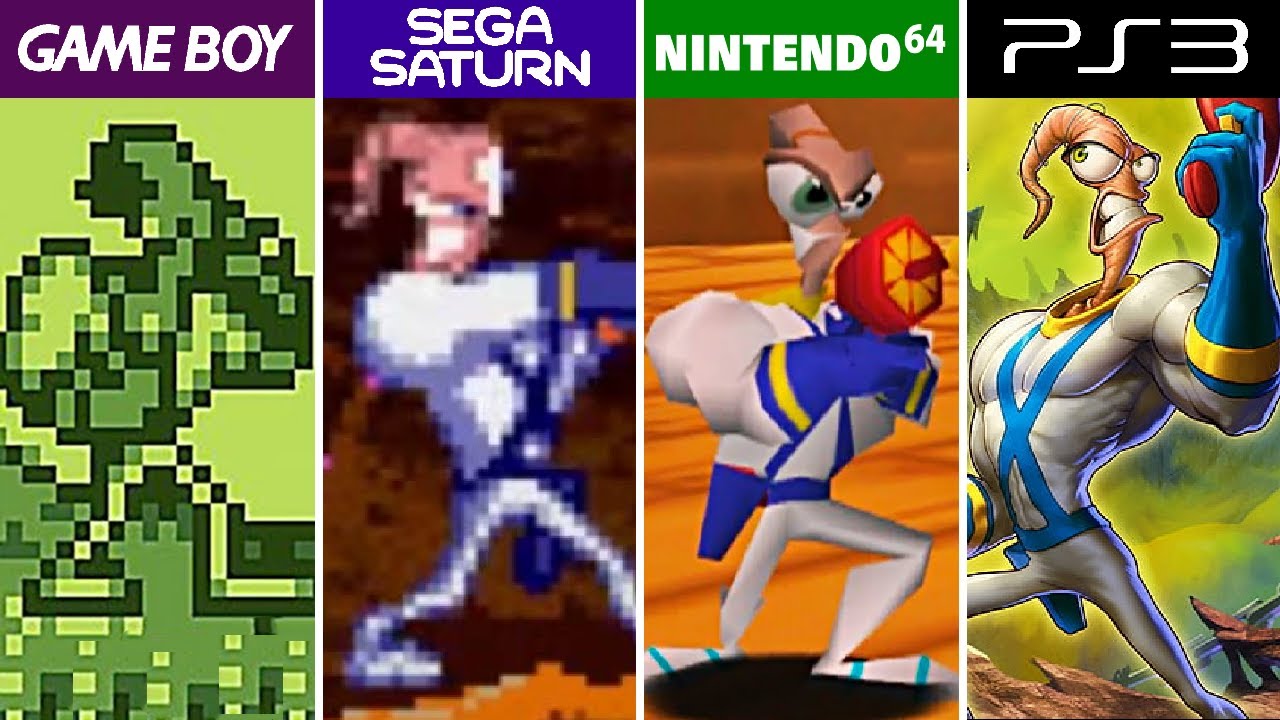 Evolution Of Earthworm Jim Games (1994 - Today)