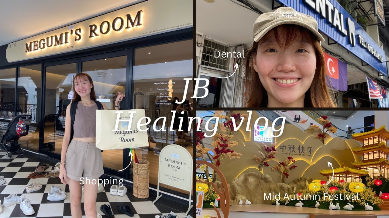 JB Healing Vlog ❤️‍🩹 | Food, Massage, Shopping 🥰