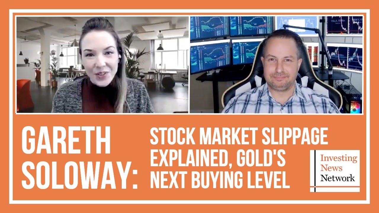 Gareth Soloway: Stock Market Slippage Explained, Gold Price Level to Watch