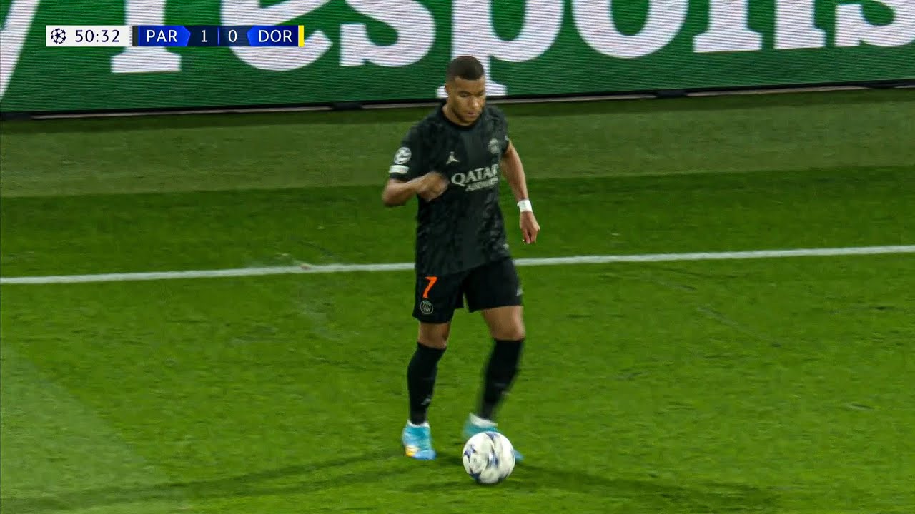 Kylian Mbappé vs Borussia Dortmund (UCL Home) 23-24 | 4K UHD