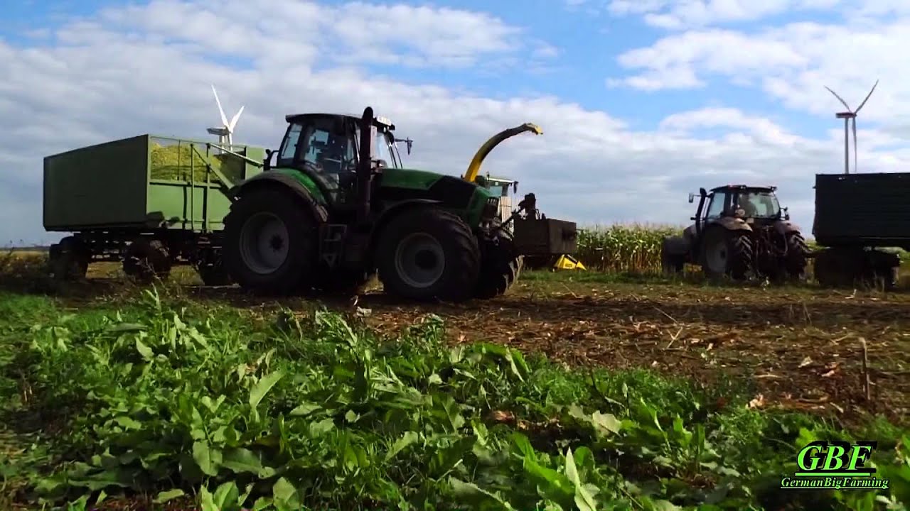 Maisernte 2013 | John Deere, Lamborghini, Deutz Fahr und HW80