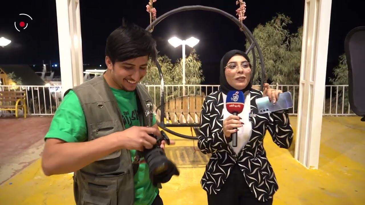 سارة تاخذنه بجولة لاجواء مدينة #تكريت ❤️🙏
