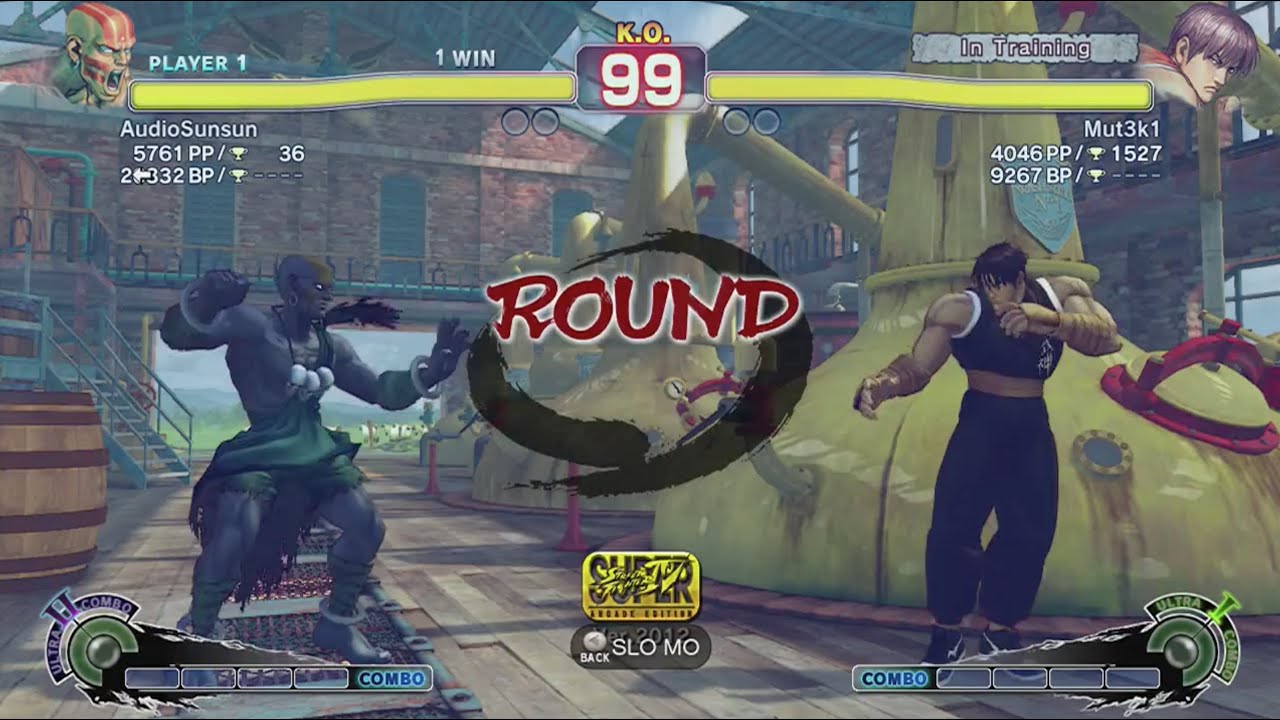 PPN (Dhalsim) vs. Gaz desu (Guy) - SSFIV AE 2012 Match