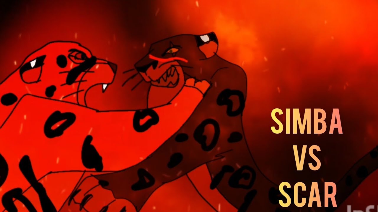 Simba vs scar versão brasileira
