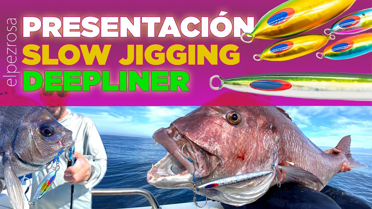 As&iacute; se usan los jigs de Deep liner pescando a Slow Jigging