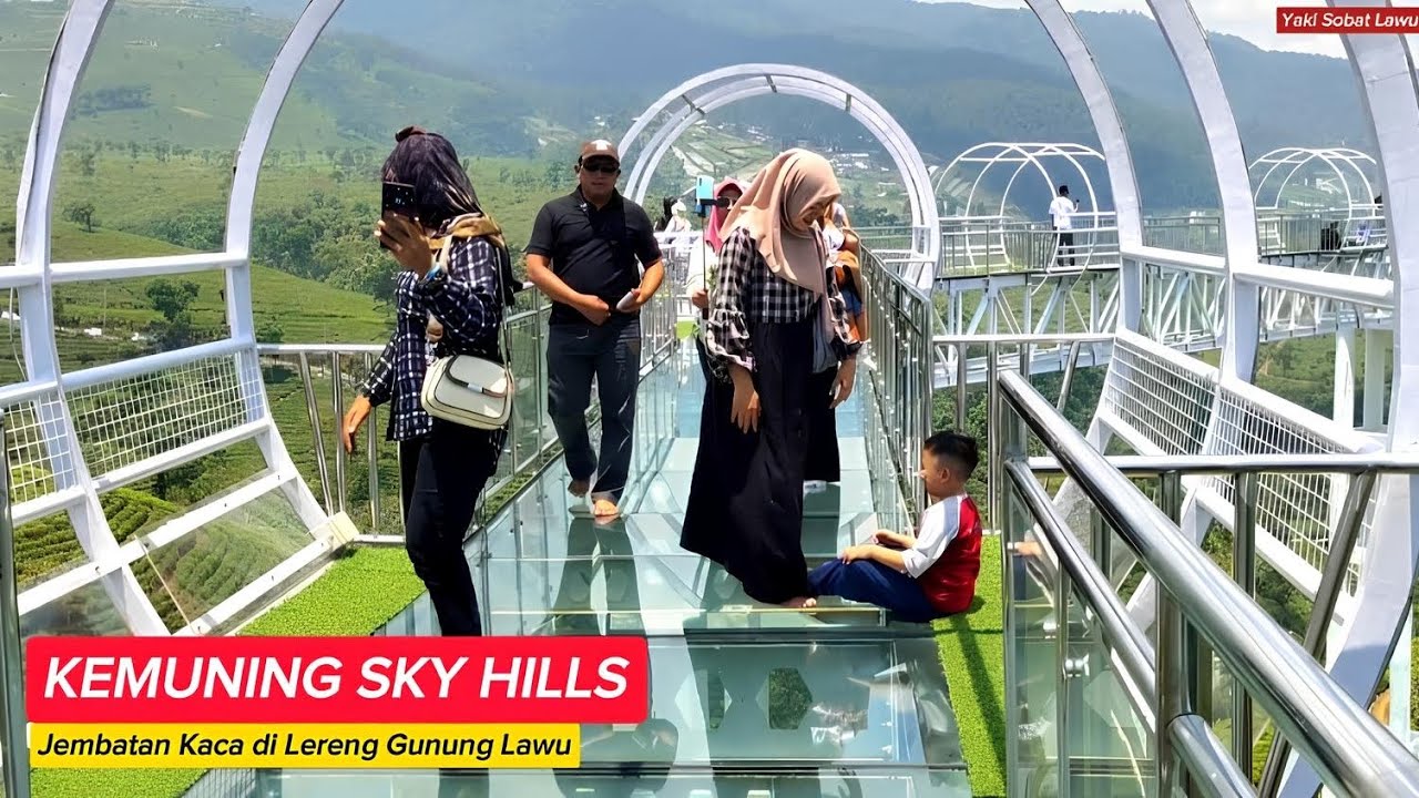 Kemuning Sky Hills: Jembatan Kaca terpanjang di Jawa Tengah