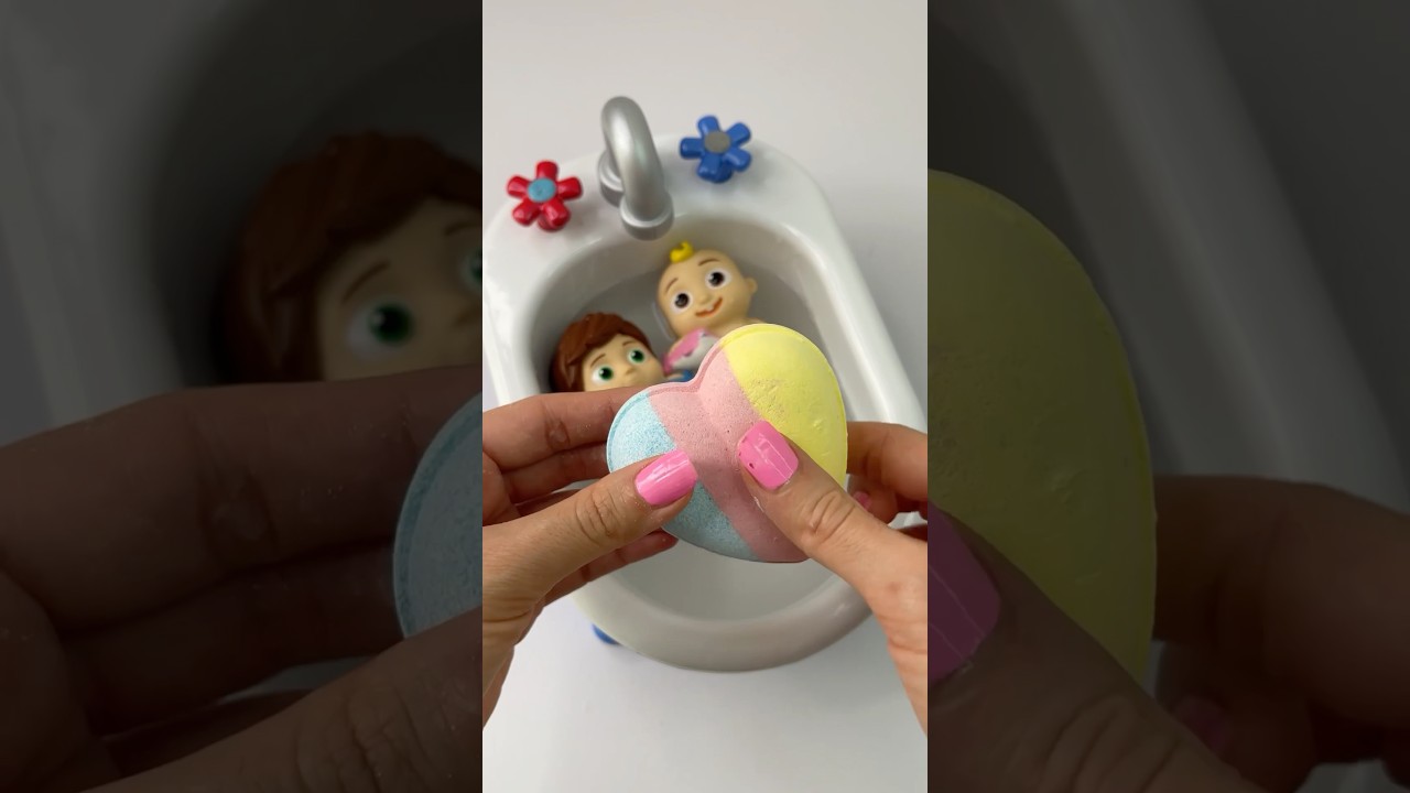 Satisfying with Unboxing Bath soap Cocomelon ASMR 🧼