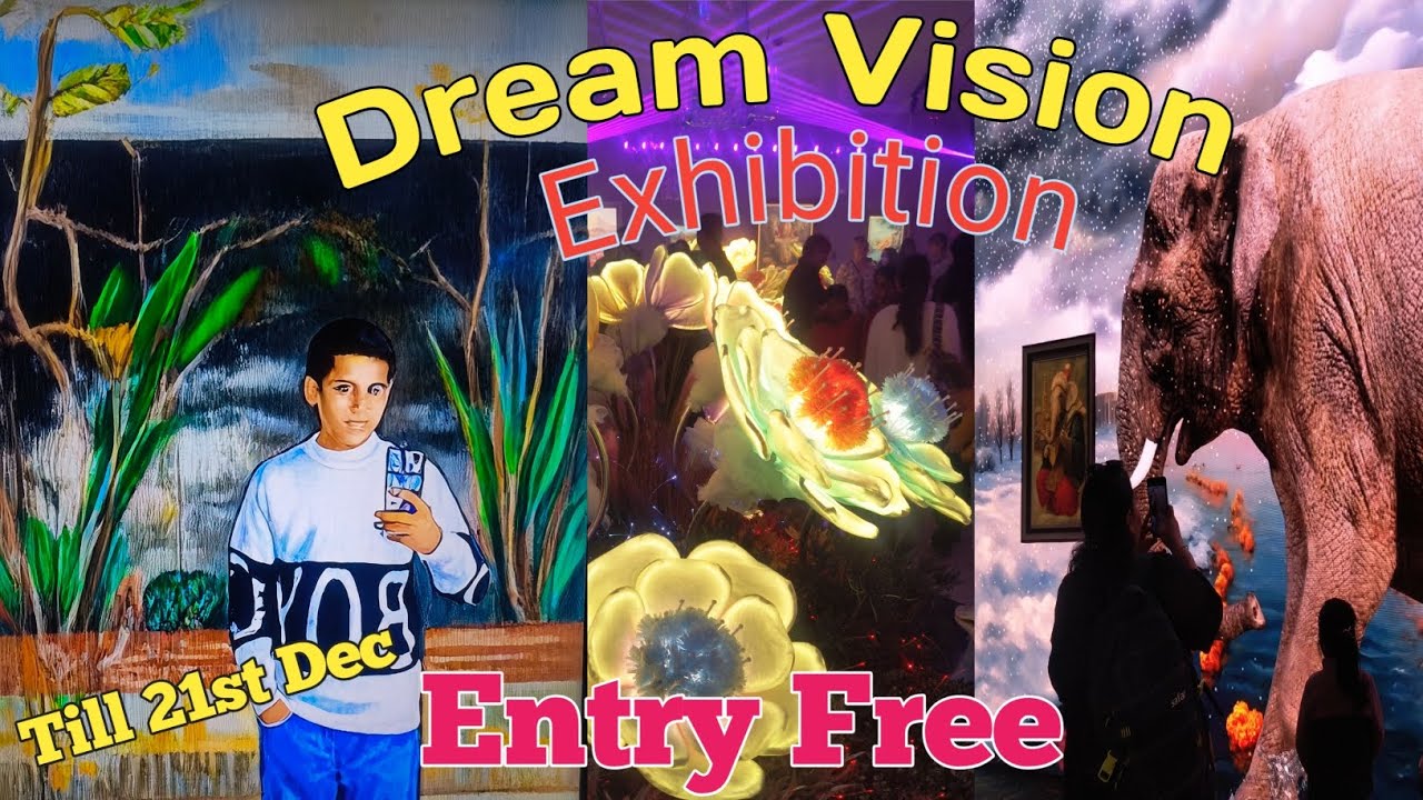 #Dream Vision Exhibition Delhi / #Mandi House Exhibition / #Lalit Kala Academy Delhi / Free Entry 