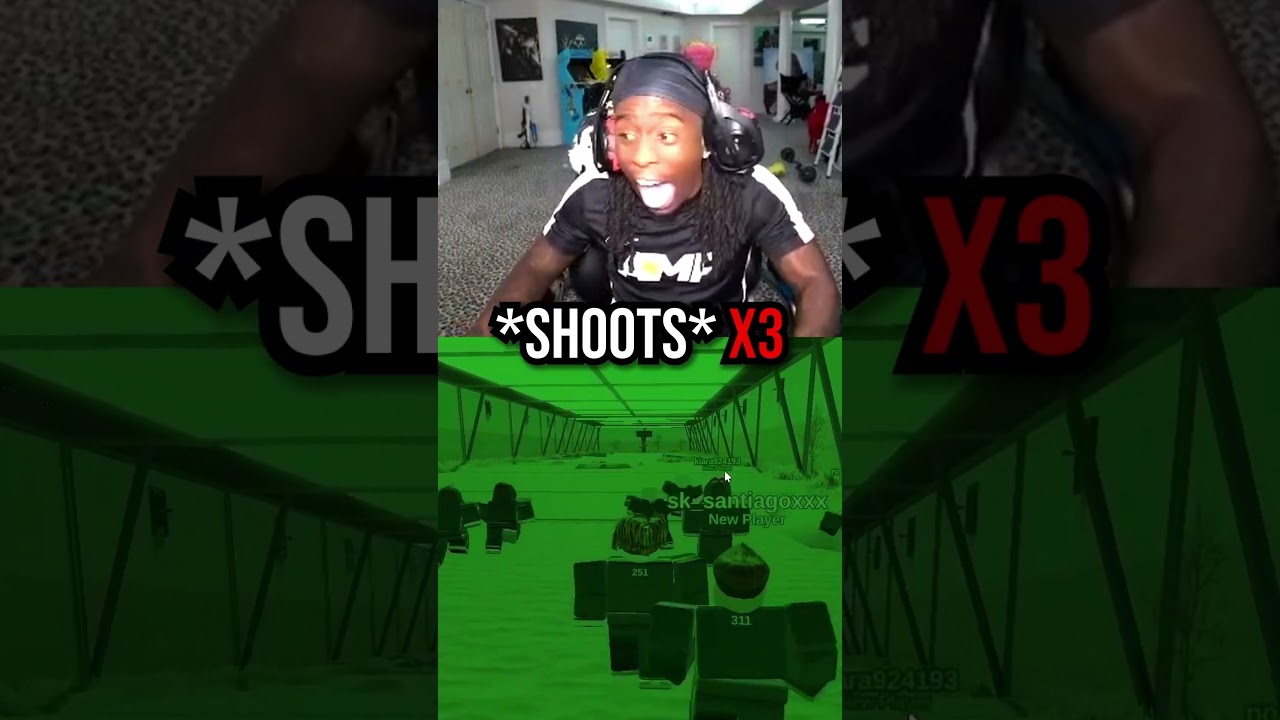 Kai Cenat Trolling In Roblox Squid Game With Fake Green Light 😂💀