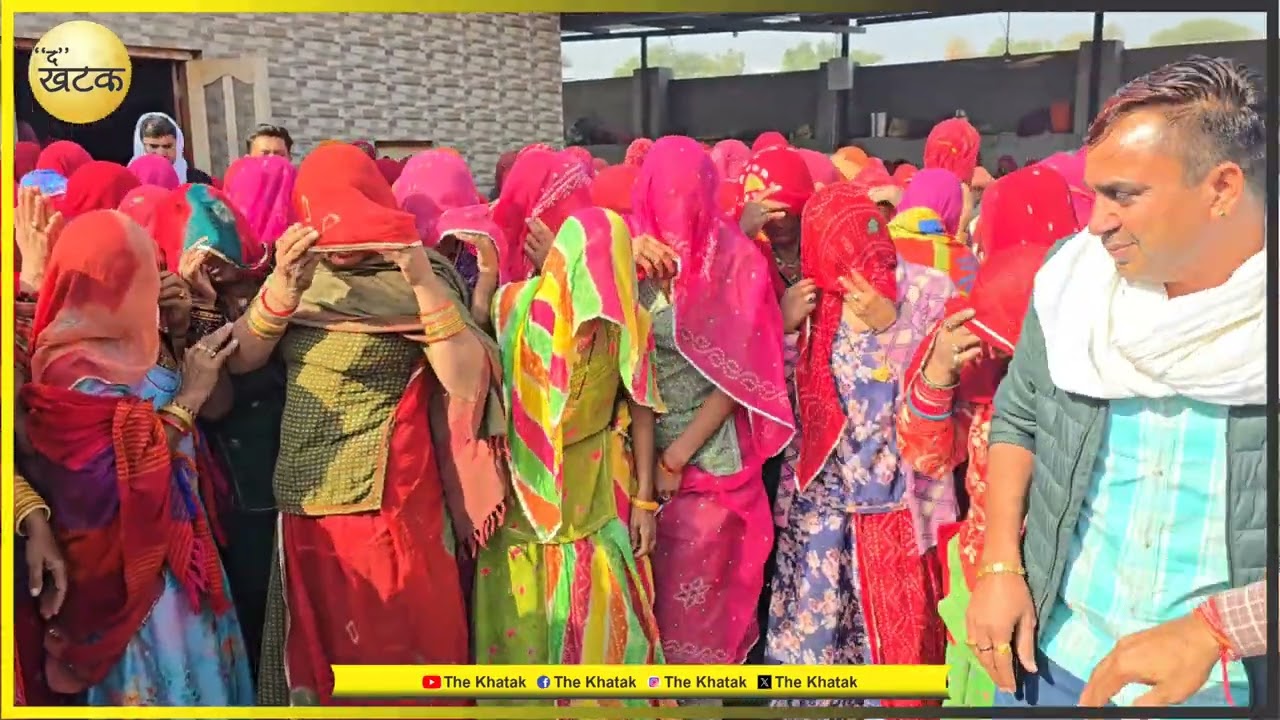 #BARMER गालाबेरी ग्राम पंचायत के युवा उद्यमी विरधाराम सियोल के अंतिम दर्शन के लिए उमड़ी हजारों की